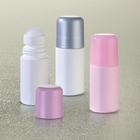 White Fancy Empty Deodorant Essential Oil Roll On Plastic Bottle Perfume Roller Attar Bottle with Ball