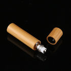 Anti Corrosion 20ml Bamboo Cover Roll On Perfume Bottle