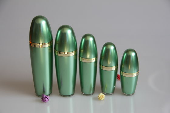 Luxury Empty Acrylic Cosmetic Face Cream Jar Blue For Makeup BB Cream