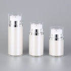 50ml 80ml Acrylic Lotion Airless Bottle Pearlescent White Color